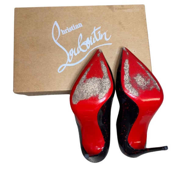 Christian Louboutin Pigalle Follies Patent Pollock - Picture 4 of 6